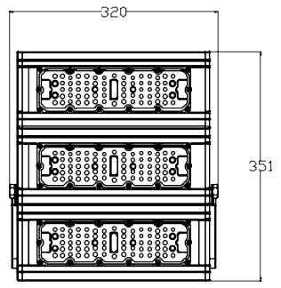 投光燈YGCL-TA160(圖2)