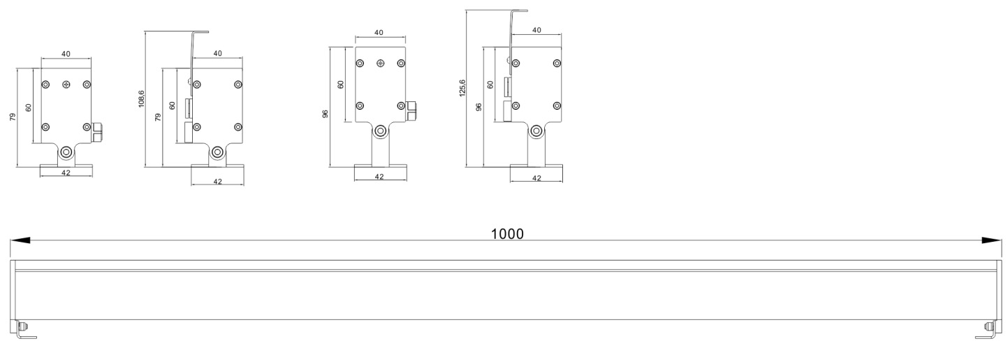 三面防眩洗墻燈YGCL-XA36(圖2)
